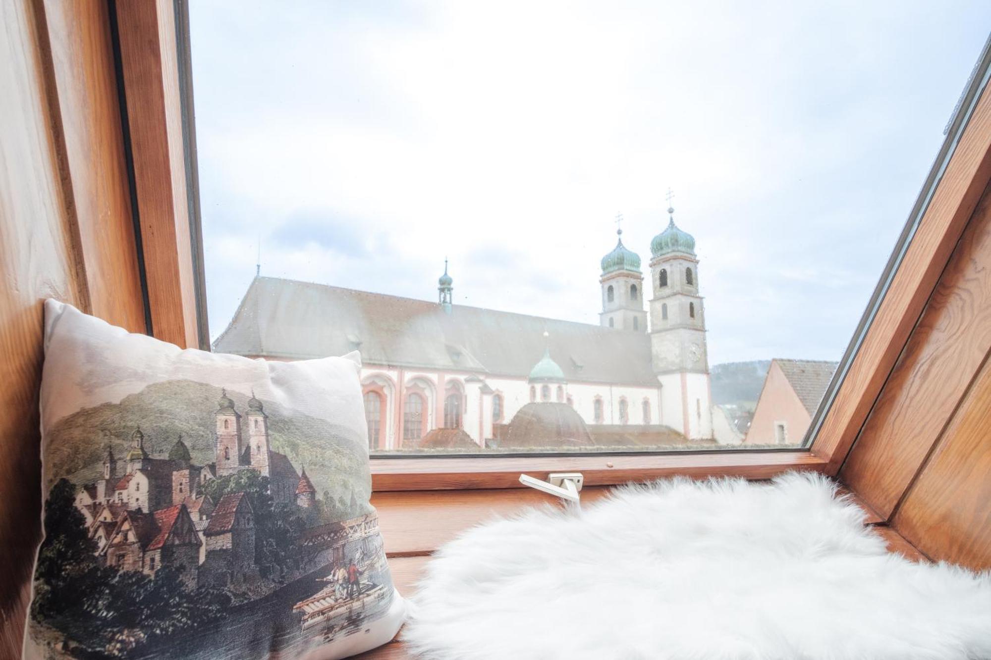 Neu Deluxe Suite Muensterblick, Maisonette, Kingsize Bett, Kueche, Netflix, Aussicht, E-Kamin Bad Säckingen Exterior foto